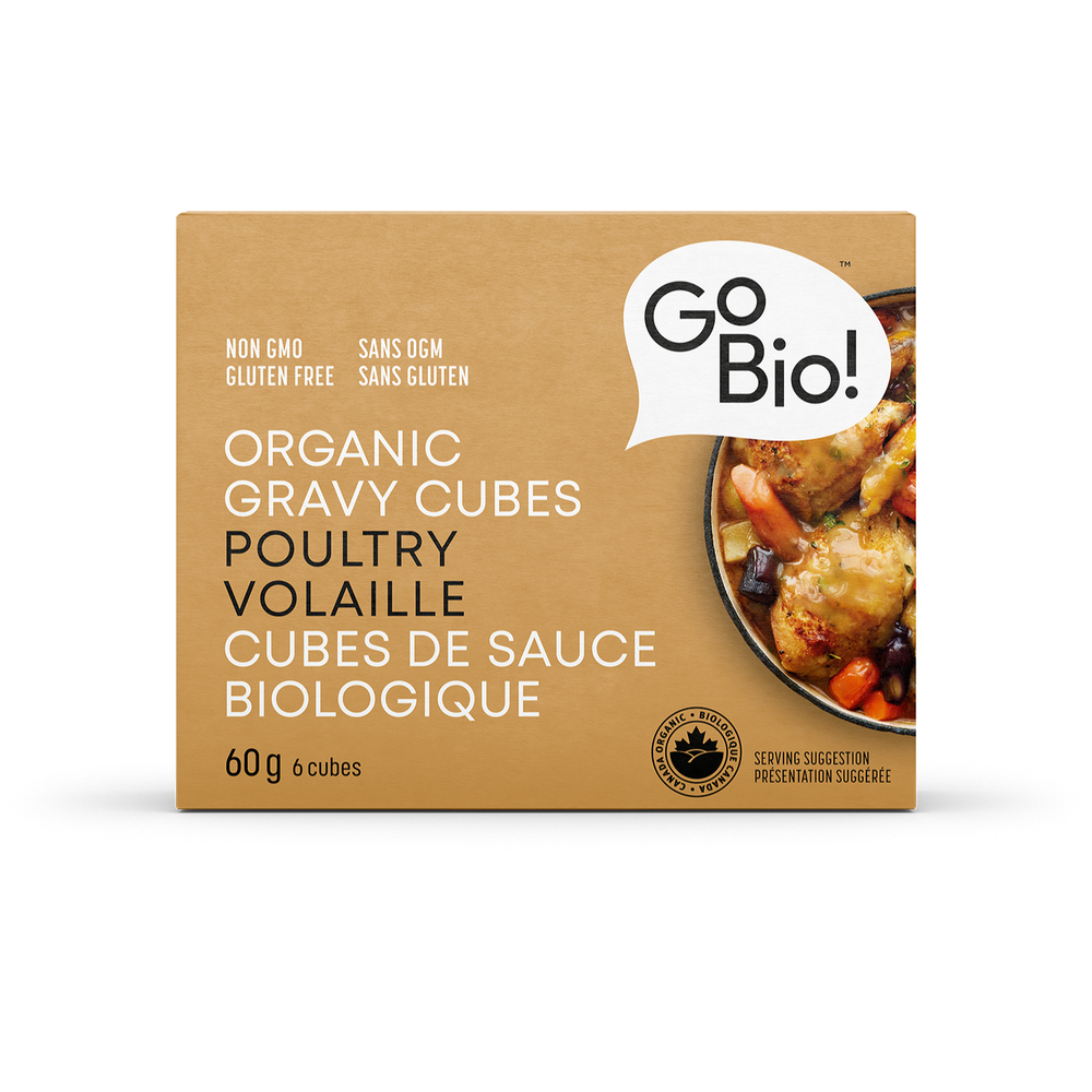 GoBio! Organic Gravy Cubes – Poultry