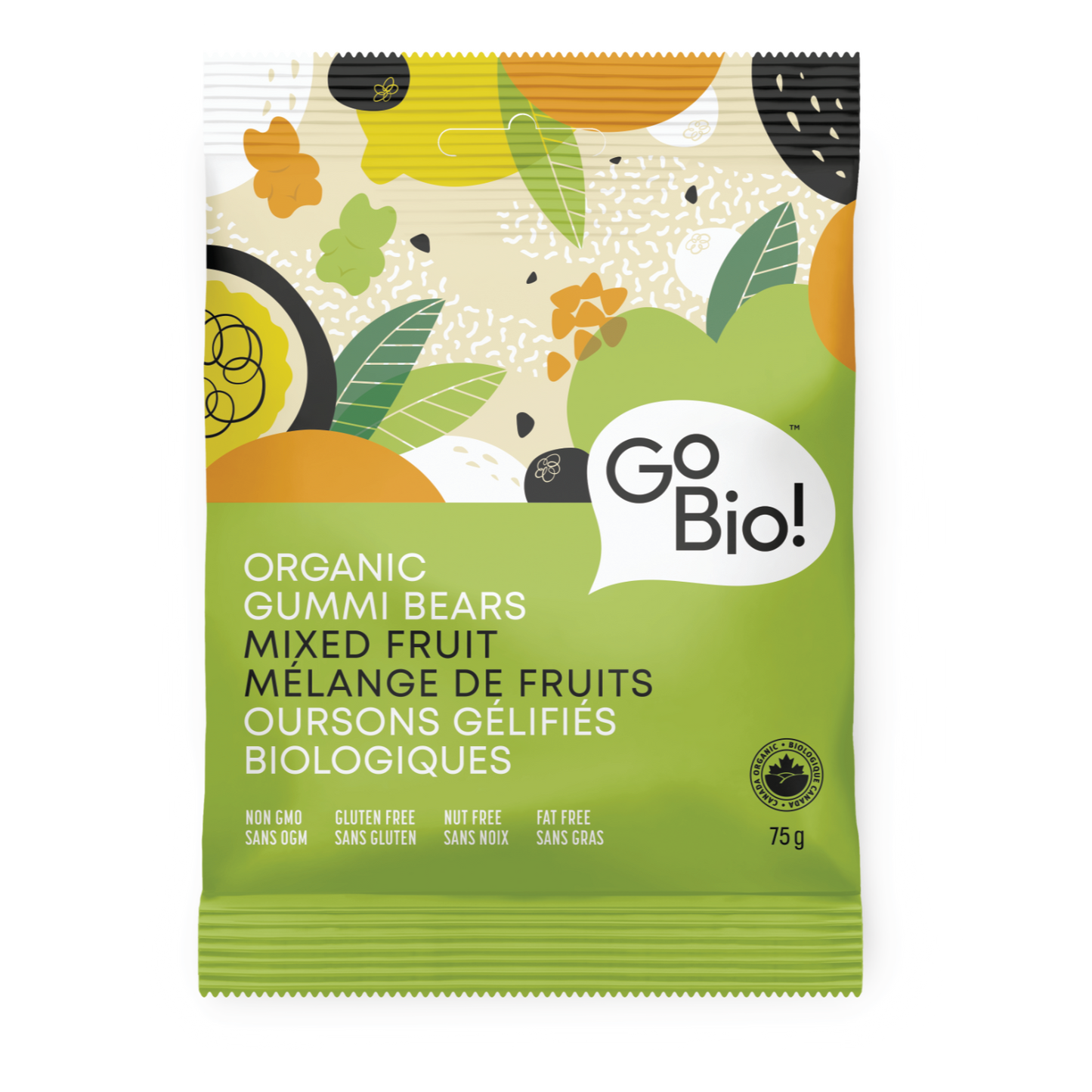 
                  
                    Oursons gélifiés biologiques GoBio! – Mélange de fruits
                  
                