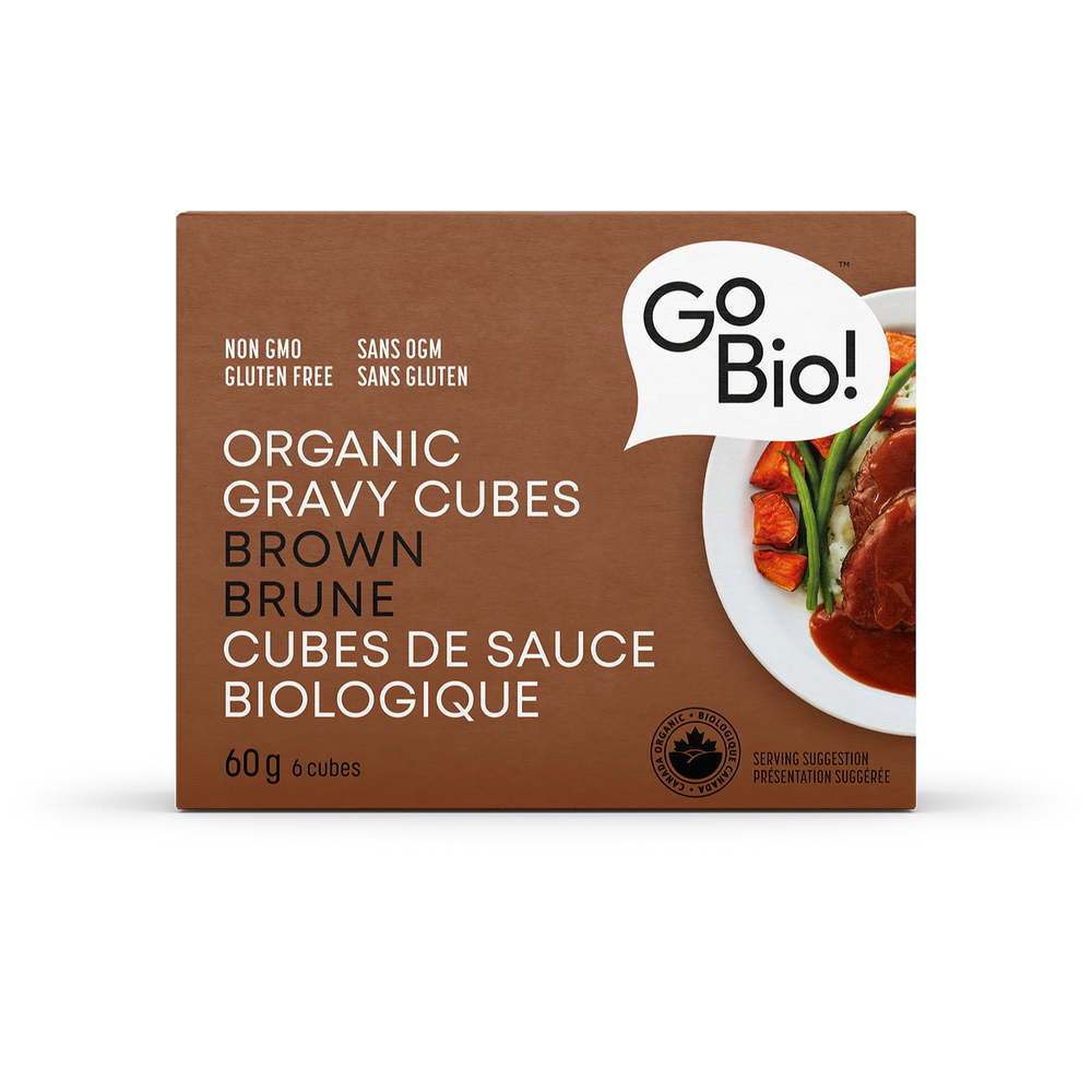 GoBio! Organic Brown Gravy Cubes