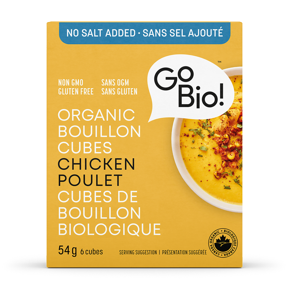 Savory Organic Bouillon Cubes GoBio! Organics
