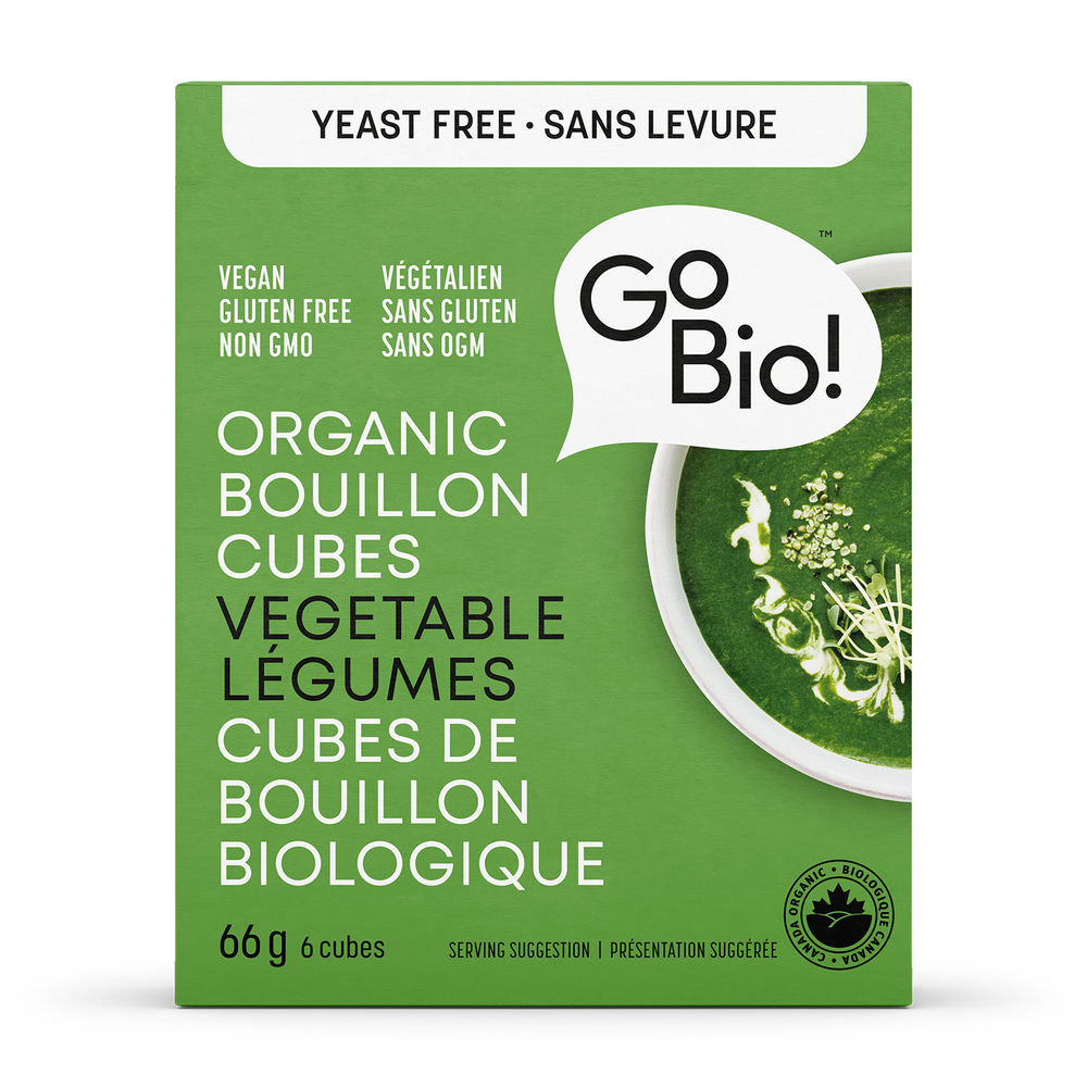 
                  
                    GoBio! Organic Bouillon Cubes – Yeast Free Vegetable
                  
                