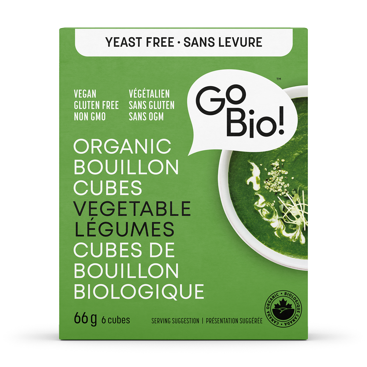 
                  
                    GoBio! Organic Bouillon Cubes – Yeast Free Vegetable
                  
                